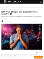 XRP Price Charges Into Expansion Mode, Aims For $7 - DailyCoin