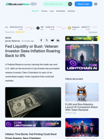 Fed Liquidity or Bust: Veteran Investor Sees Inflation Roaring Back to 9% – Bitcoin News