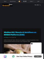 MiniMax M2.7 Boosts AI Workflows on NVIDIA Platforms [E2E] - Blockchain.News