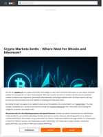 Crypto Markets Settle - Where Next For Bitcoin and Ethereum? - Brave New Coin