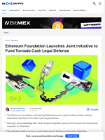 Ethereum Foundation, Keyring Launch DeFi Fund for Tornado Cash