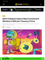 NAV Collapse Opens New Investment Window in Bitcoin Treasury