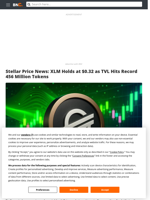 Stellar Price News: XLM Holds at $0.32 as TVL Hits Record 456 Million Tokens - Brave New Coin