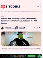 What is XRP At Today? Dubai Launches New XRP Venture