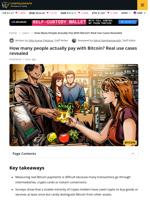 How Many People Actually Pay With Bitcoin? Real Use Cases Revealed