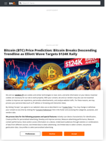 Bitcoin (BTC) Price Prediction: Bitcoin Breaks Descending Trendline as Elliott Wave Targets $124K Rally - Brave New Coin