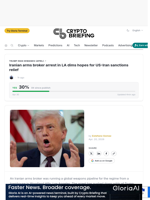 Iranian arms broker arrest in LA dims hopes for US-Iran sanctions relief