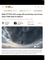 After PYTH's 14% surge off record low, can it now clear THIS wall of sellers? - AMBCrypto