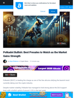 Best Presales to Watch as the Market Turns Bullish