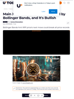 Main XRP Price Scenario Revealed by Bollinger Bands, and It's Bullish