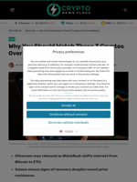 Why You Should Watch These 3 Cryptos Over the Weekend - Crypto News Flash