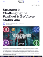 Spartans is Challenging the FanDuel & BetVictor Status Quo