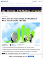 What the Russell 2000 Breakout Predicts for the Crypto Market