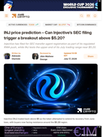 INJ price prediction – Can Injective's SEC filing trigger a breakout above $5.20? - AMBCrypto