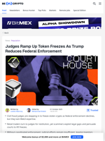 Why US Judges Are Freezing More Crypto Than Ever