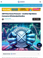 XRP Price Faces Pressure – Another Dip Raises Concerns Of Extended Decline
