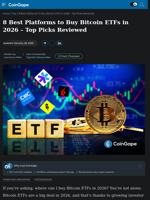8 Best Platforms to Buy Bitcoin ETFs in 2026 - Top Picks Reviewed