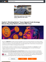 Saylor's 'Working Better' Tease Signals Fresh Strategy Bitcoin Buy Days Before Pivotal STRC Vote - Brave New Coin