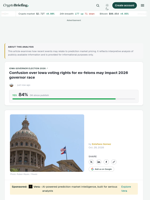 Confusion over Iowa voting rights for ex-felons may impact 2026 governor race