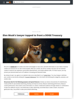 Elon Musk’s lawyer tapped to front a DOGE Treasury - Brave New Coin
