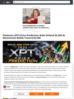 Platinum (XPT) Price Prediction: Bulls Defend $2,350 As Momentum Builds Toward $2,500 - Brave New Coin