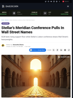 Stellar’s Meridian Conference Pulls In Wall Street Names - DailyCoin