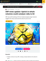 XRP Whale Buying Could Send Price To $4