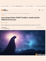 Aave drops below $200: Traders, watch out for THESE levels next - AMBCrypto
