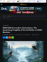 NZD/USD Surrenders Early Gains: The Surprising Fragility Of The US Dollar In 2025 Markets