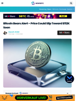 Bitcoin Bears Alert – Price Could Slip Toward $112K Soon