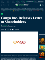 Cango Inc. Releases Letter to Shareholders - Crypto Daily