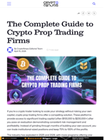 The Complete Guide to Crypto Prop Trading Firms – CryptoNinjas
