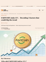 FARTCOIN sinks 13% - Decoding 3 factors that could flip the trend - AMBCrypto