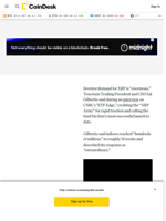 Teucrium CEO Praises ‘XRP Army,’ Calls Firm’s Leveraged XRP ETF Uptake ‘Extraordinary’