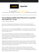 Imua Raises $5M Seed Round to Launch the AWS for Trust