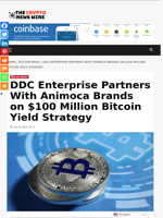 DDC Enterprise Partners With Animoca Brands on $100 Million Bitcoin Yield Strategy - The Crypto News Wire