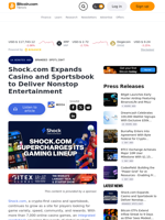 Shock.com Expands Casino and Sportsbook to Deliver Nonstop Entertainment – Branded Spotlight Bitcoin News