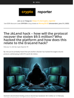The zkLend hack - how will the protocol recover the stolen $9.5 million? Who hacked the platform and how does this relate to the EraLend hack?