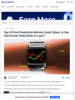 Silver and Gold Know What’s Coming, Does Bitcoin See It Too?