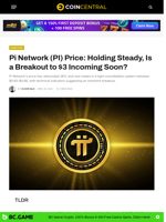 Pi Network (PI) Price: Holding Steady, Is a Breakout to $3 Incoming Soon? - CoinCentral