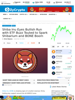 Shiba Inu Eyes Bullish Run with ETF Buzz Touted to Spark Shibarium and BONE Boom ⋆ ZyCrypto