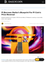 Pi Borrows Stellar’s Blueprint For Pi Coin’s Price Reversal - DailyCoin