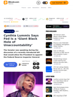 Cynthia Lummis Says Fed Is a ‘Giant Black Hole of Unaccountability’ – News Bitcoin News