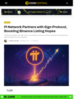 Pi Network Partners with Sign Protocol, Boosting Binance Listing Hopes - CoinCentral
