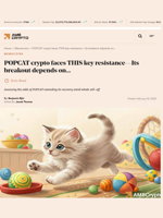 POPCAT crypto faces THIS key resistance—Its breakout depends on... - AMBCrypto
