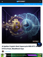 AI Ignites Crypto’s Next Supercycle With BTC And ETH In Front, BlackRock Says | Bitcoinist.com