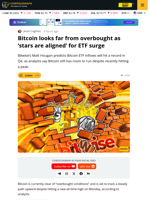 Bitcoin Has Headroom as Bitwise Predicts Q4 ETF Inflow Surge