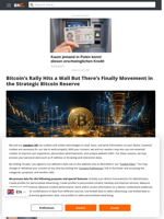 Bitcoin’s Rally Hits a Wall with Quantum Risk Debate + Movement on the strategic Bitcoin reserve