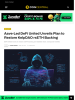 Aave-Led DeFi United Unveils Plan to Restore KelpDAO rsETH Backing