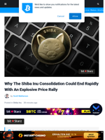 Why The Shiba Inu Consolidation Could End Rapidly With An Explosive Price Rally | Bitcoinist.com